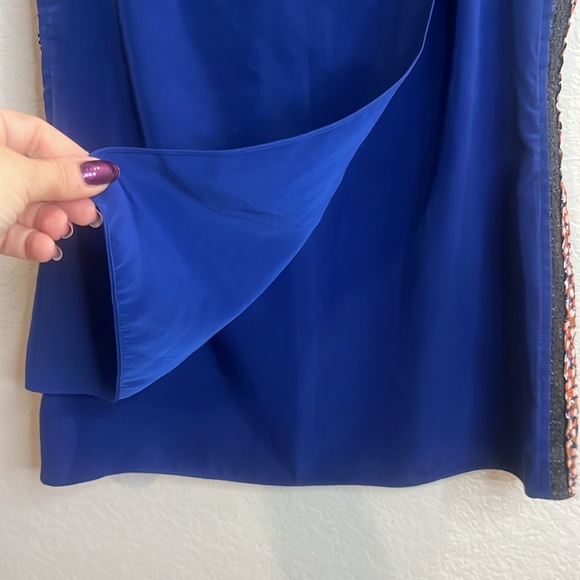 Sachin + Babi Blue red  black Lace Top size 0. Absolutely stunning top! Cruise - Picture 9 of 10